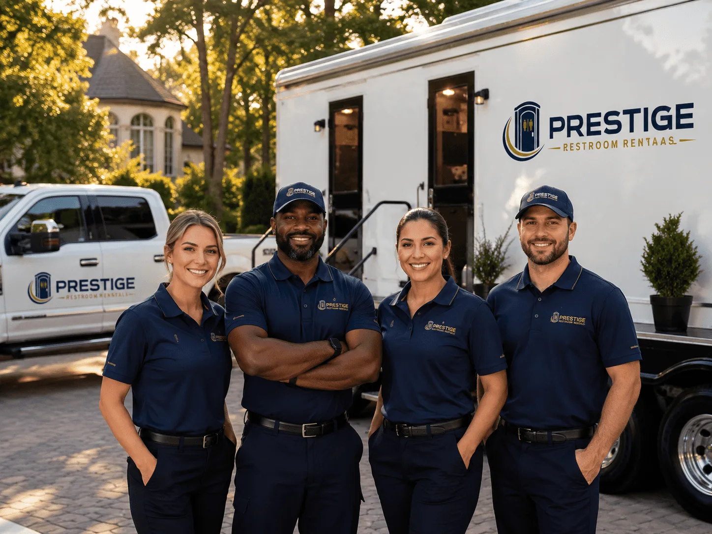Trusted Luxury Portable Restrooms company in Castalia, OH